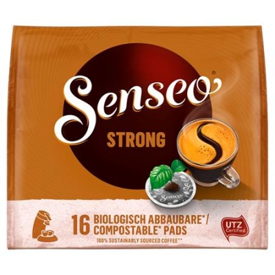 Kávépárna, 16 db, 111 g, DOUWE EGBERTS "Senseo", Strong