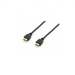 HDMI kábel, aranyozott, 3 m, EQUIP