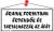 Információs tábla, 22,5x10 cm, "Áraink forintban értendők és tartalmazzák az áfát", fehér