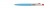 Golyóstoll, 0,8 mm, nyomógombos, vegyes színű tolltest, ICO "70", kék