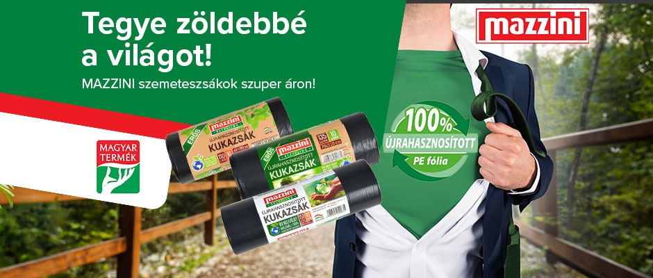 Tegye zöldebbé a világot!