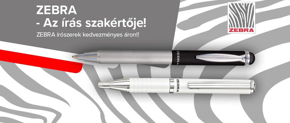 ZEBRA-Az írás szakértője!