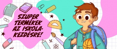 Szuper termékek az iskolakezdésre!