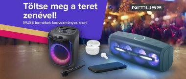 Töltse meg a teret zenével!